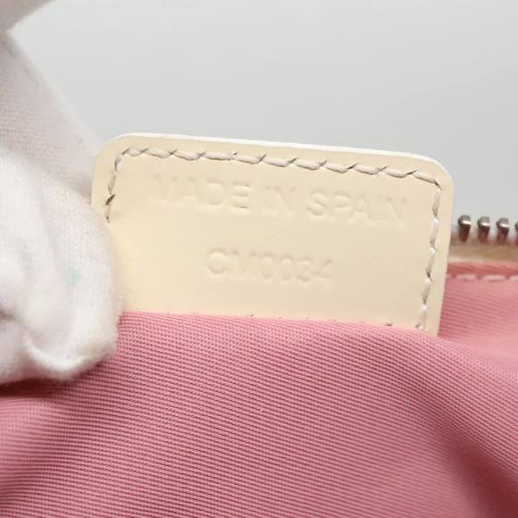 Christian Dior Saddle Pouch Trotter Canvas Pouch Pink Auth 95391 - Picture 12 of 16